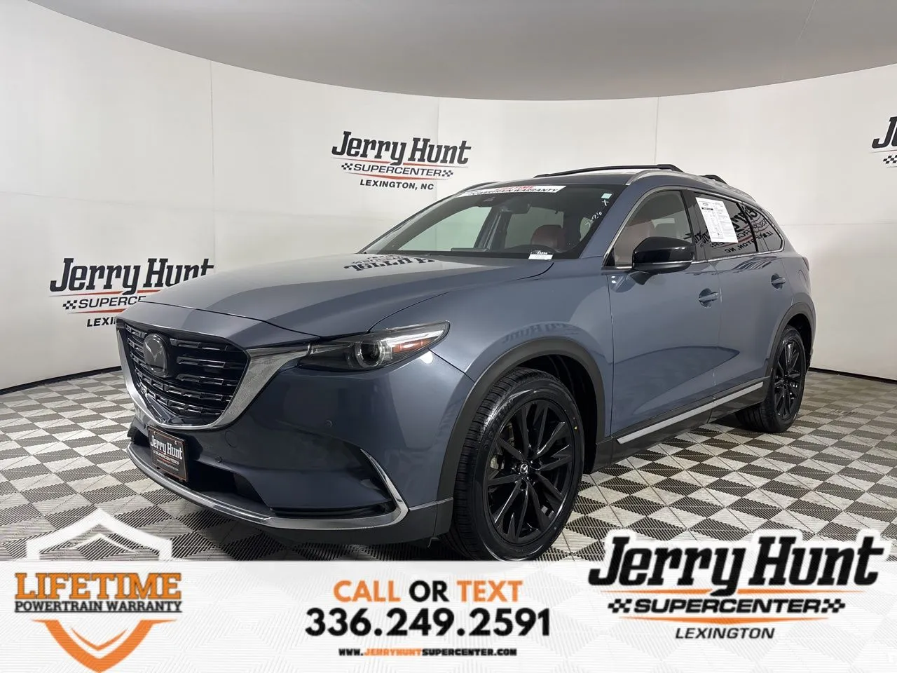 Gray 2022 Mazda CX-9 Carbon Edition for sale in Lexington, NC