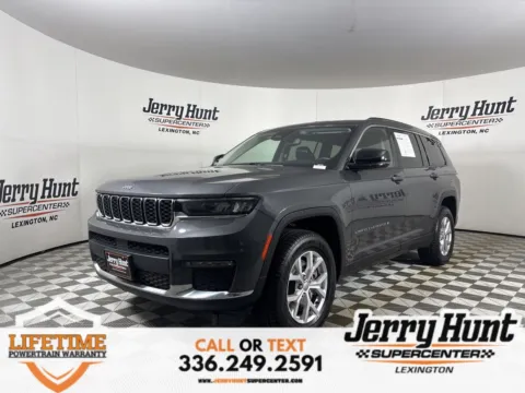 Gray 2022 Jeep Grand Cherokee L Limited for sale in Lexington, NC