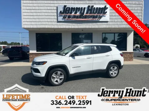 White 2022 Jeep Compass Latitude for sale in Lexington, NC