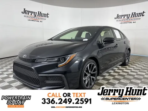 Black 2020 Toyota Corolla SE for sale in Lexington, NC