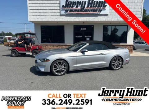 Silver 2019 Ford Mustang GT Premium for sale in Lexington, NC