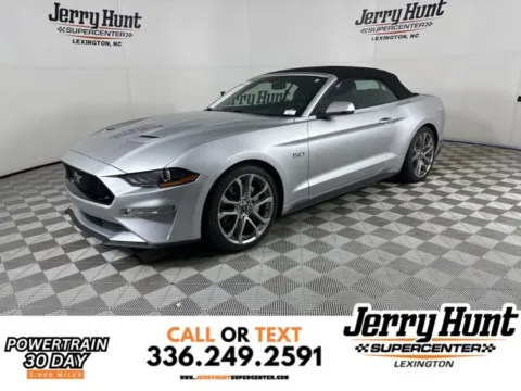 Silver 2019 Ford Mustang GT Premium for sale in Lexington, NC