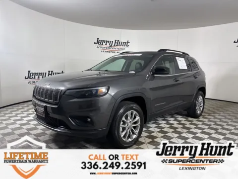 Gray 2022 Jeep Cherokee Latitude Lux for sale in Lexington, NC