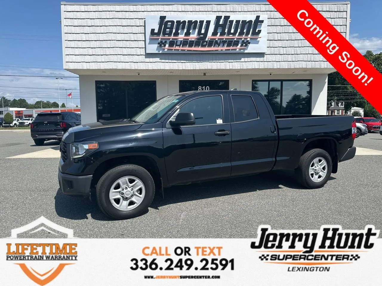 Black 2021 Toyota Tundra SR5 for sale in Lexington, NC
