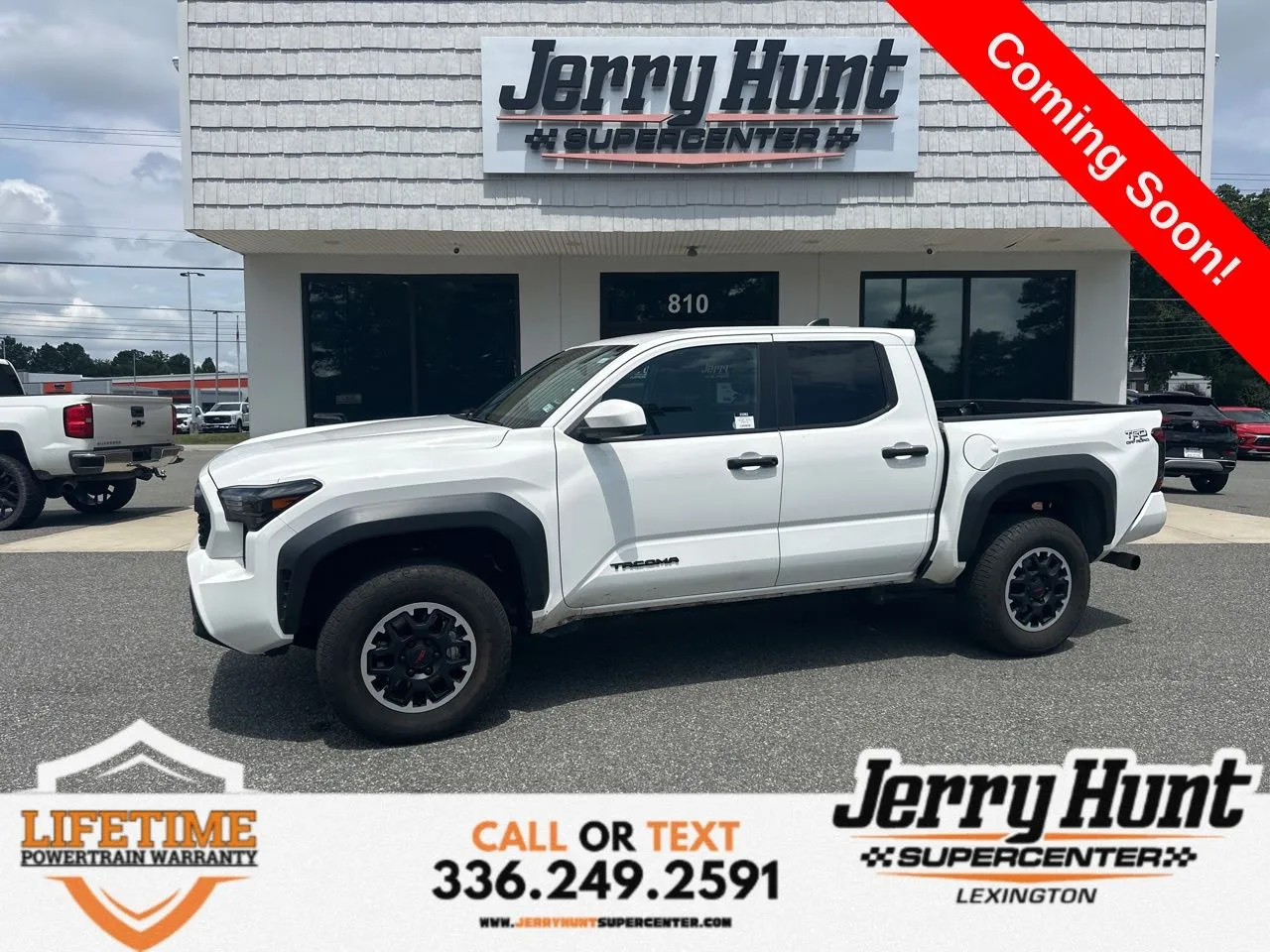 White 2024 Toyota Tacoma TRD Sport for sale in Lexington, NC