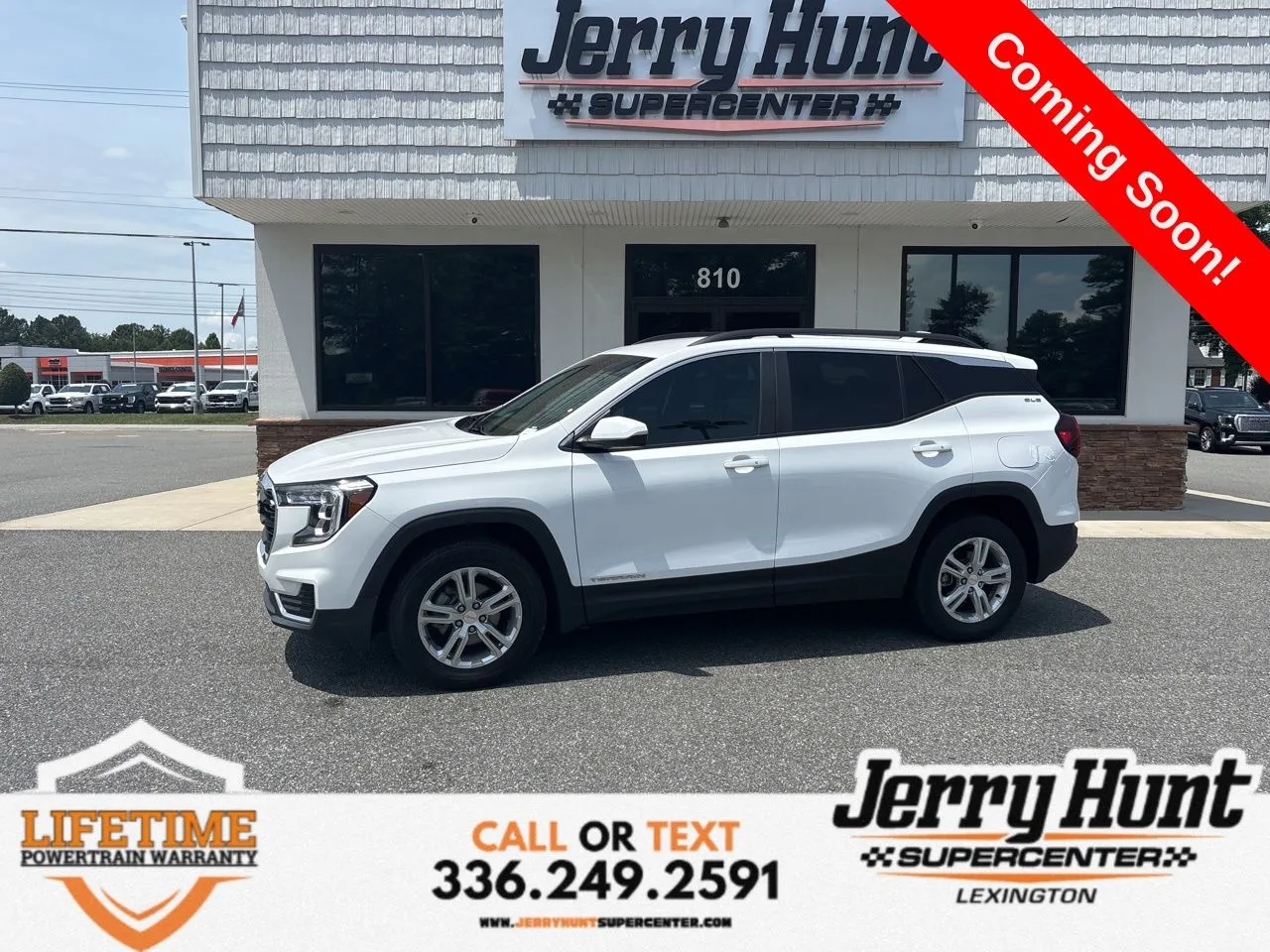White 2023 GMC Terrain SLE for sale in Lexington, NC