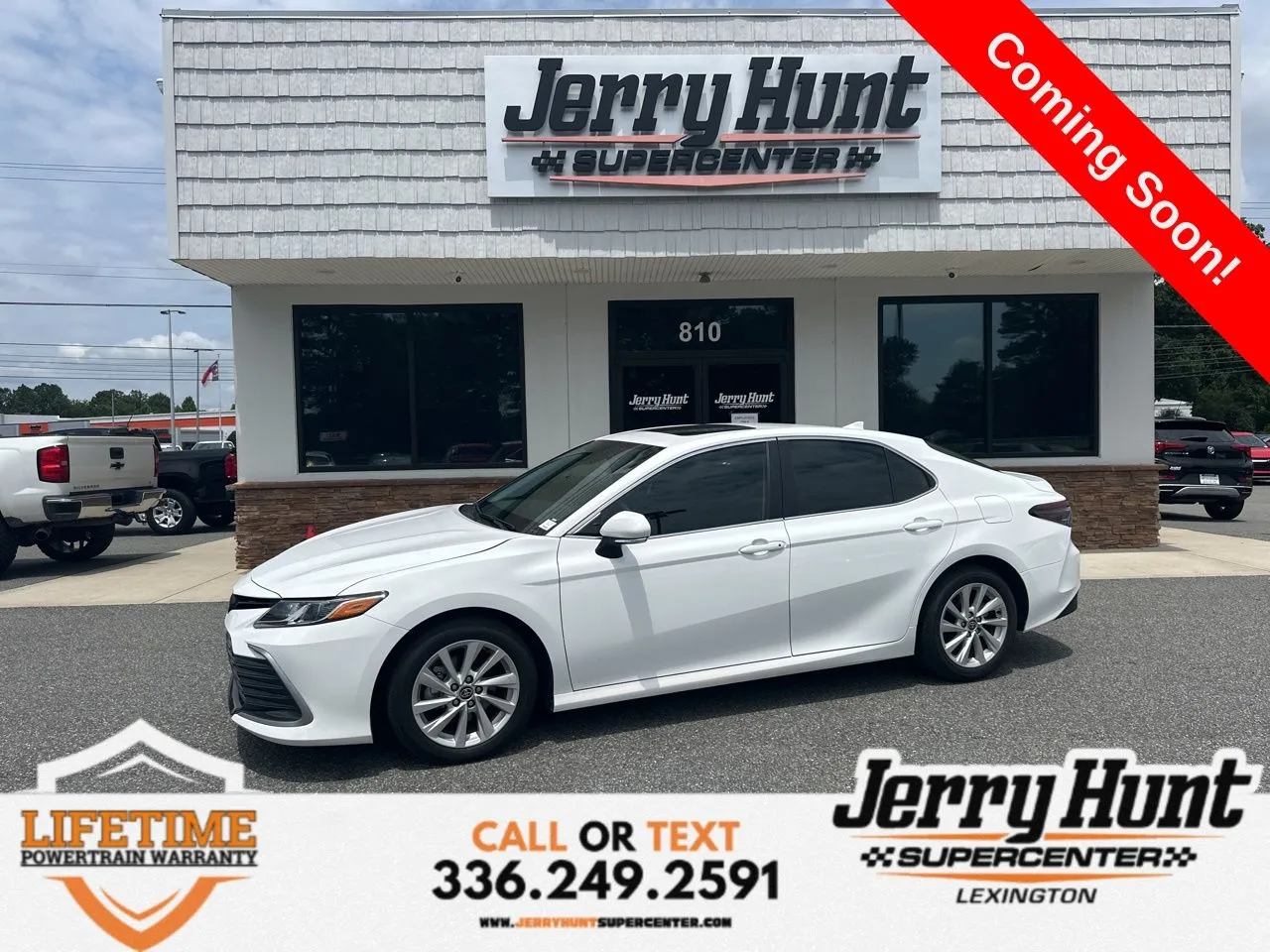 White 2024 Toyota Camry LE for sale in Lexington, NC