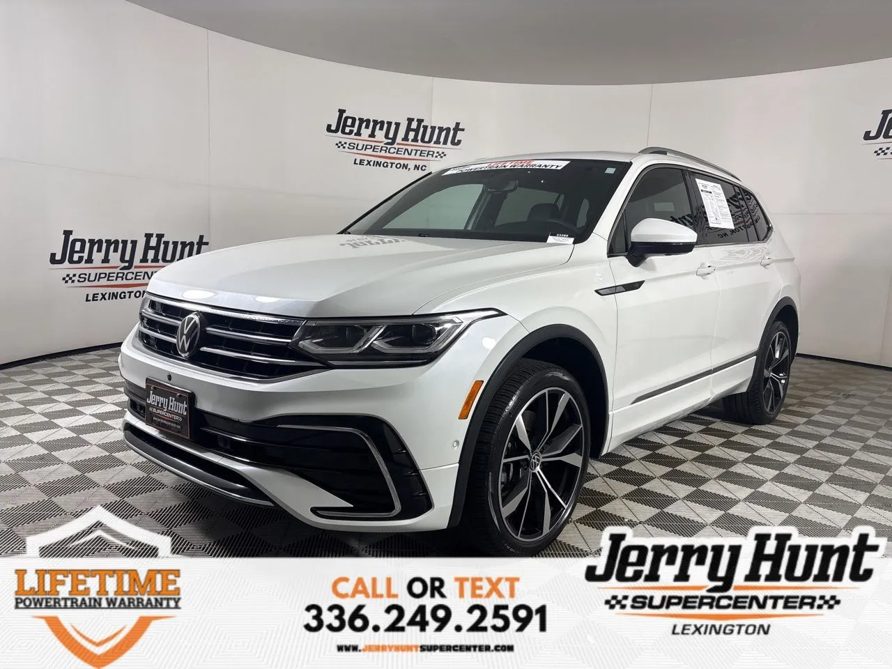 White 2023 Volkswagen Tiguan 2.0T SEL R-Line for sale in Lexington, NC