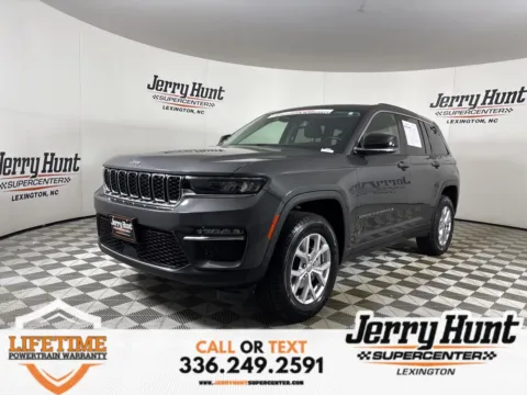Gray 2022 Jeep Grand Cherokee Limited for sale in Lexington, NC