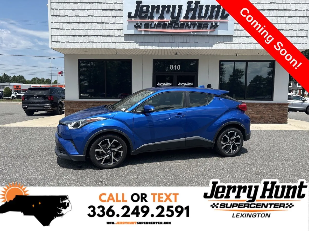 Blue 2019 Toyota C-HR XLE for sale in Lexington, NC