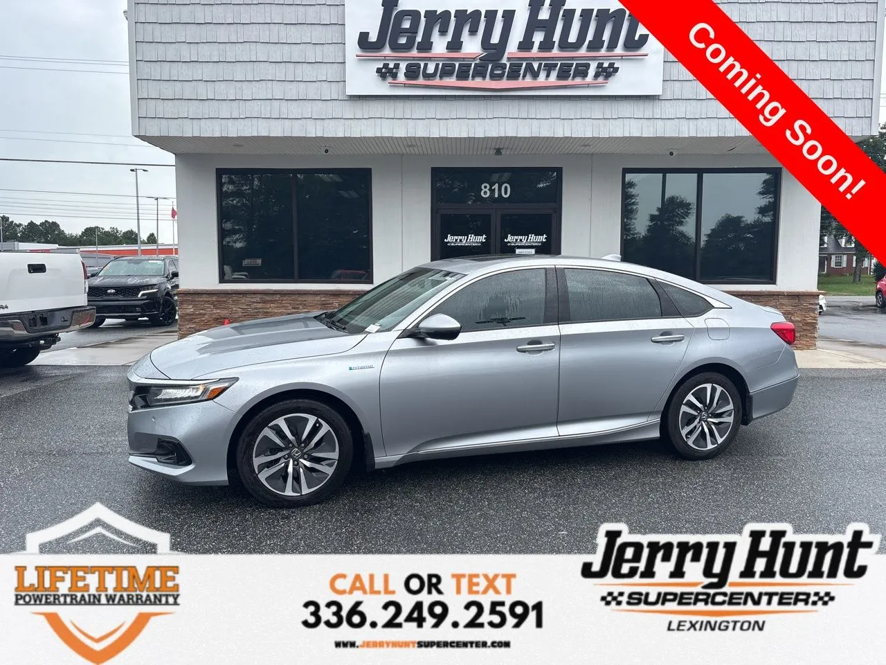 Silver 2022 Honda Accord Hybrid EX-L for sale in Lexington, NC