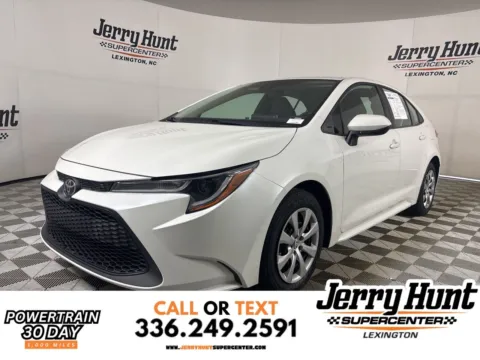 White 2020 Toyota Corolla LE for sale in Lexington, NC