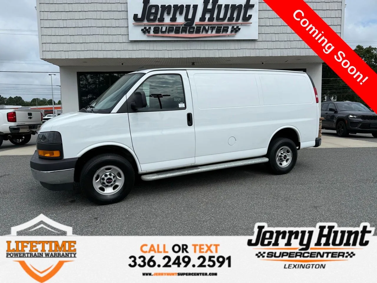 White 2023 GMC Savana 2500 Work Van for sale in Lexington, NC