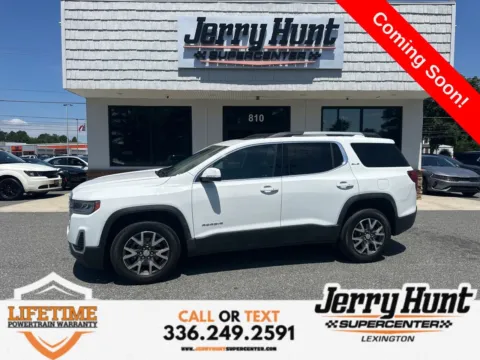 White 2023 GMC Acadia SLE for sale in Lexington, NC
