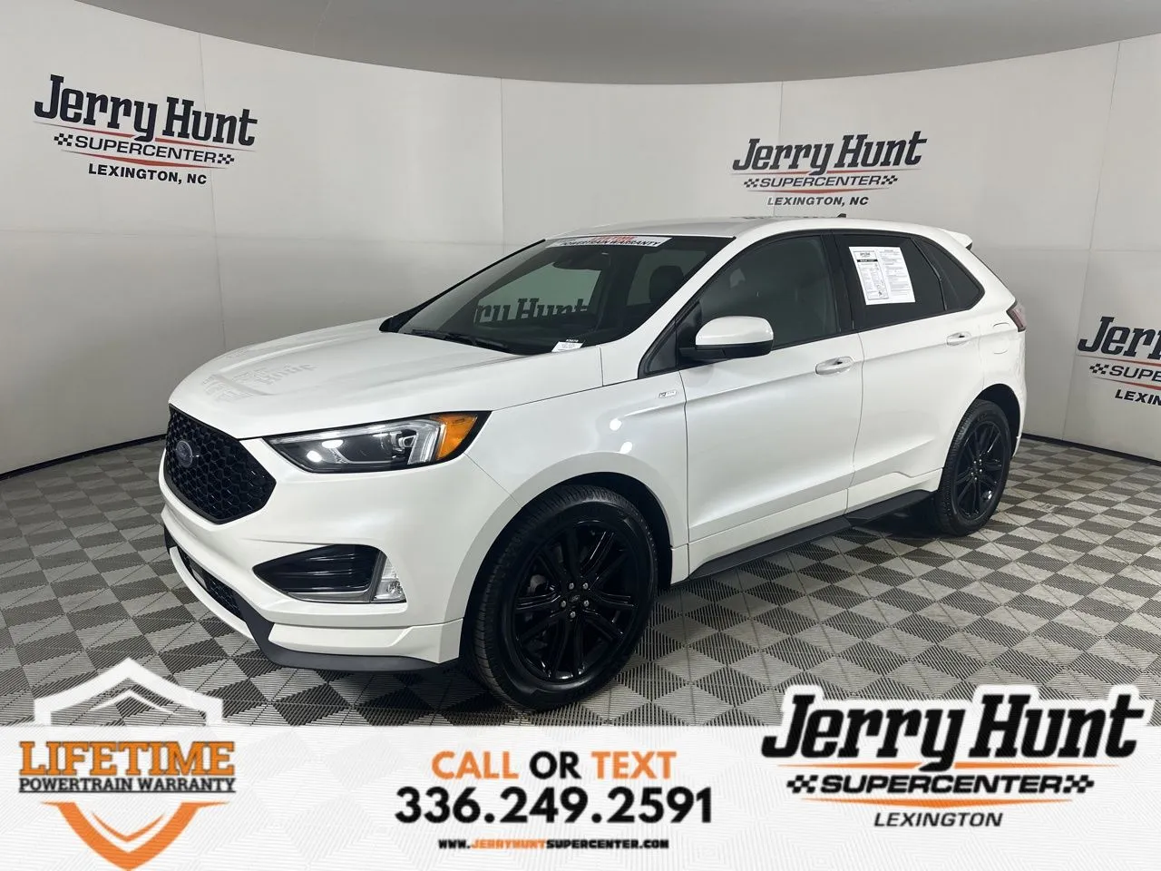 White 2021 Ford Edge ST Line for sale in Lexington, NC