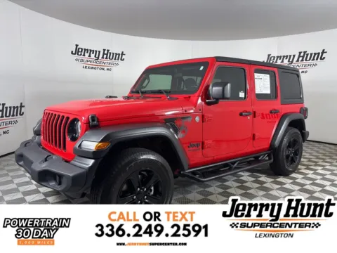 Red 2020 Jeep Wrangler Unlimited Sport Altitude for sale in Lexington, NC