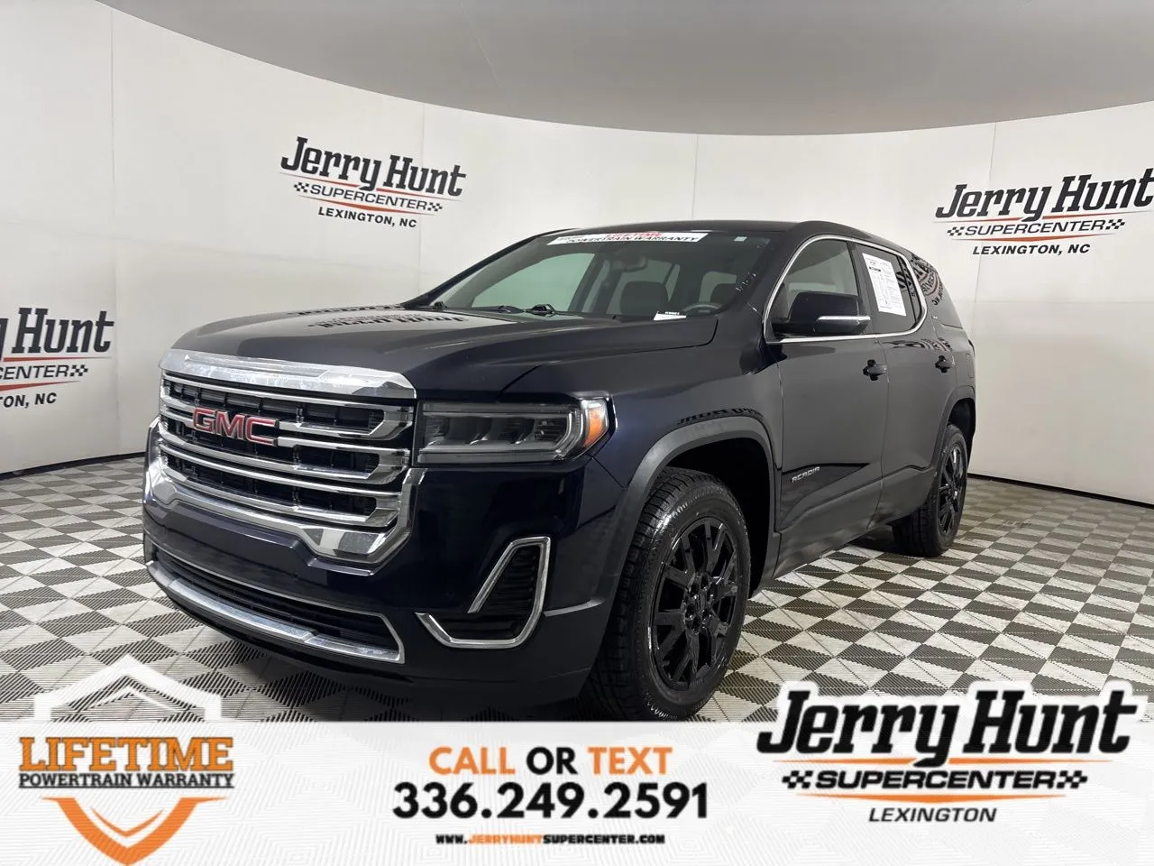 Blue 2021 GMC Acadia SLE for sale in Lexington, NC