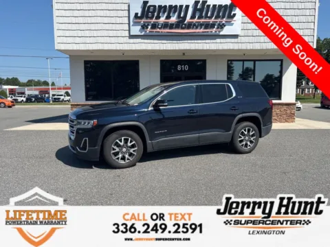 Blue 2021 GMC Acadia SLE for sale in Lexington, NC