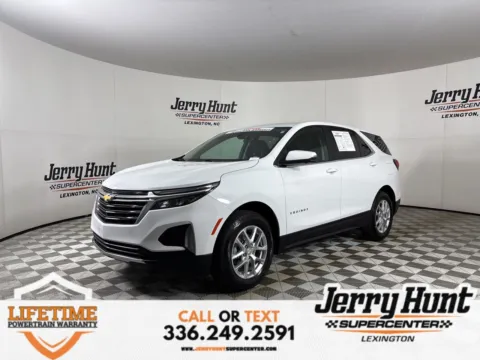 White 2024 Chevrolet Equinox LT for sale in Lexington, NC