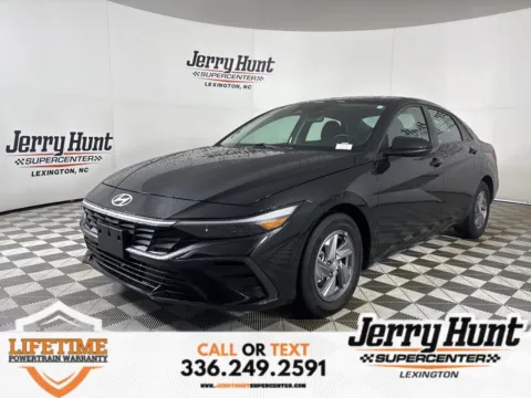 Black 2024 Hyundai Elantra SE for sale in Lexington, NC