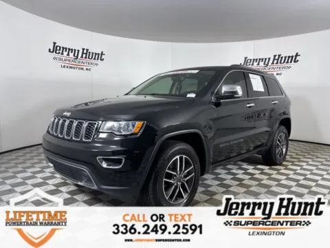Black 2021 Jeep Grand Cherokee Limited for sale in Lexington, NC