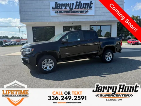 Black 2022 Chevrolet Colorado LT for sale in Lexington, NC