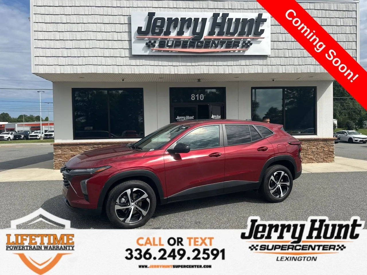 Red 2024 Chevrolet Trax 1RS for sale in Lexington, NC
