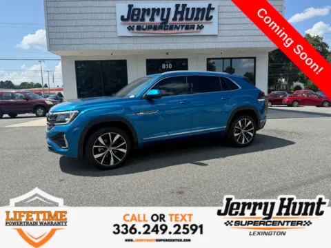 Blue 2024 Volkswagen Atlas Cross Sport 2.0T SEL Premium R-Line for sale in Lexington, NC