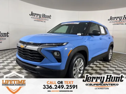 Blue 2024 Chevrolet TrailBlazer LS for sale in Lexington, NC