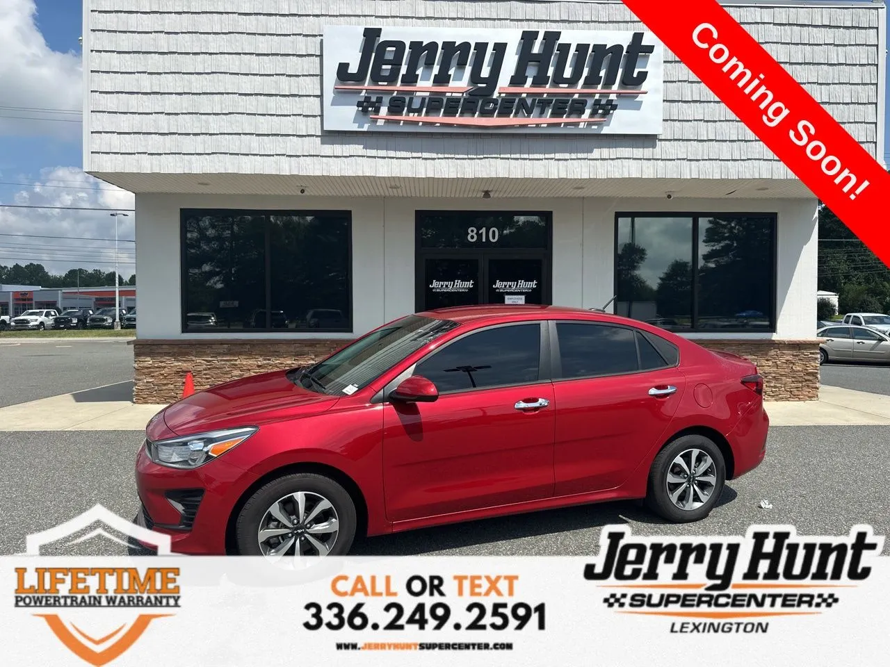Red 2023 Kia Rio S for sale in Lexington, NC