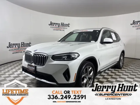 White 2024 BMW X3 xDrive30i for sale in Lexington, NC