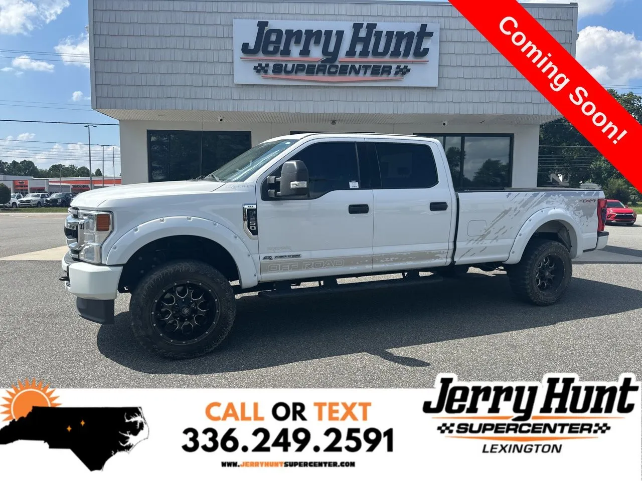White 2021 Ford F-250SD XLT for sale in Lexington, NC