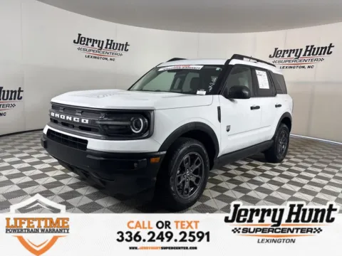 White 2023 Ford Bronco Sport Big Bend for sale in Lexington, NC