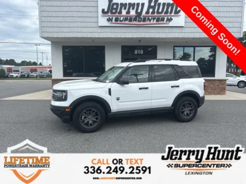 White 2023 Ford Bronco Sport Big Bend for sale in Lexington, NC