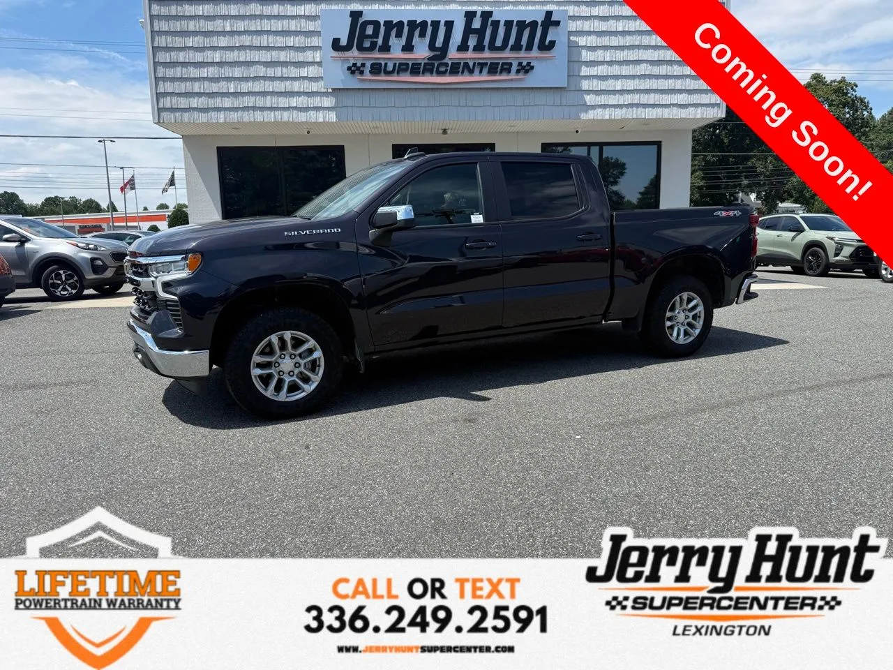 Gray 2023 Chevrolet Silverado 1500 LT for sale in Lexington, NC