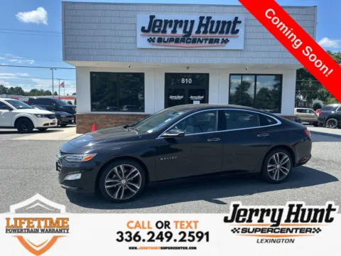 Black 2022 Chevrolet Malibu Premier for sale in Lexington, NC