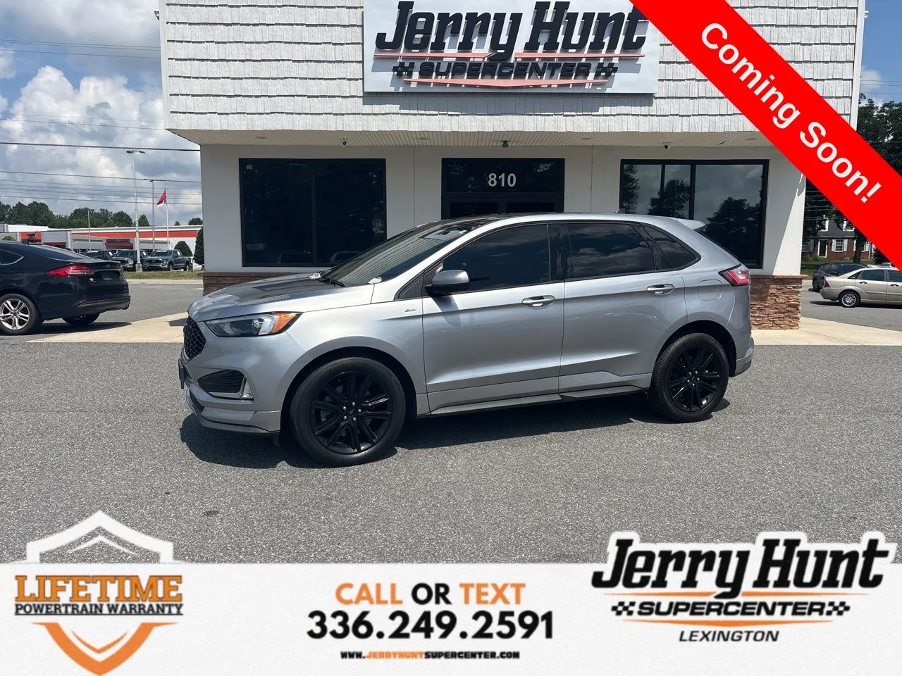 Silver 2022 Ford Edge ST Line for sale in Lexington, NC