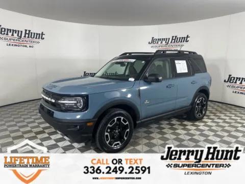 Blue 2023 Ford Bronco Sport Outer Banks for sale in Lexington, NC