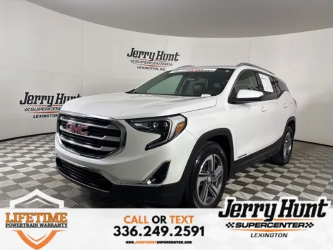 White 2021 GMC Terrain SLT for sale in Lexington, NC
