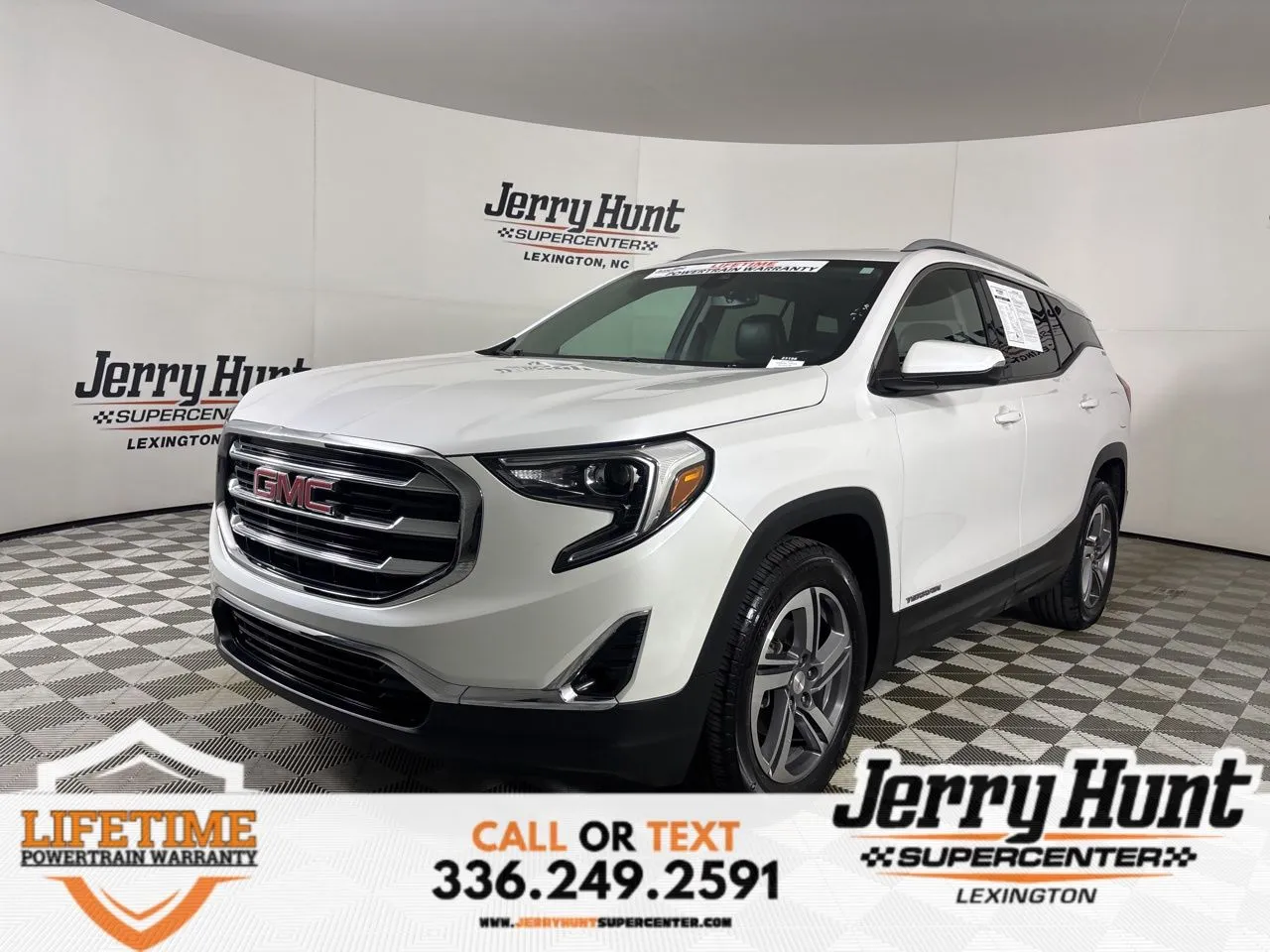 White 2021 GMC Terrain SLT for sale in Lexington, NC