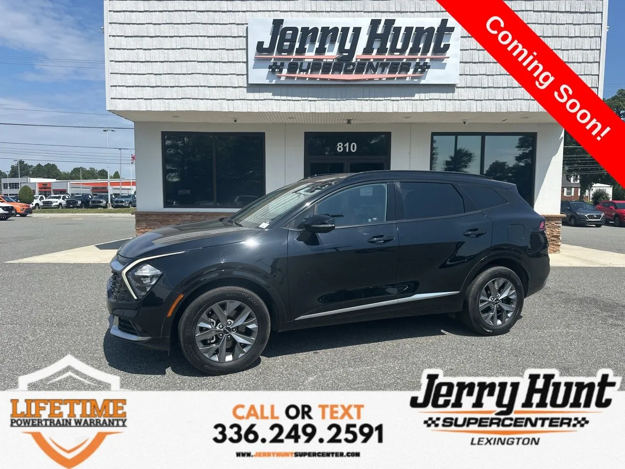 Black 2023 Kia Sportage SX for sale in Lexington, NC