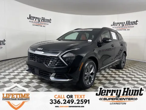 Black 2023 Kia Sportage SX for sale in Lexington, NC