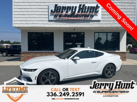 White 2024 Ford Mustang EcoBoost Premium for sale in Lexington, NC