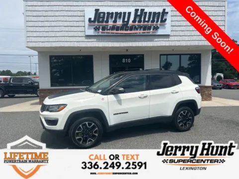 White 2021 Jeep Compass Trailhawk for sale in Lexington, NC