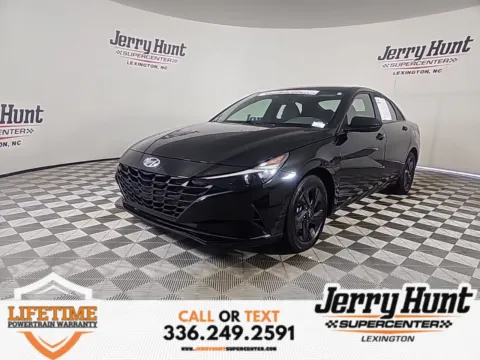 Black 2023 Hyundai Elantra SEL for sale in Lexington, NC