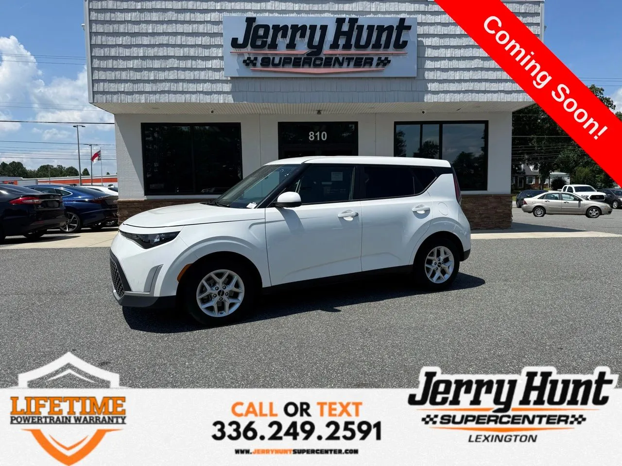 White 2023 Kia Soul LX for sale in Lexington, NC