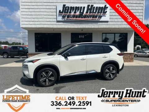 White 2023 Nissan Rogue Platinum for sale in Lexington, NC