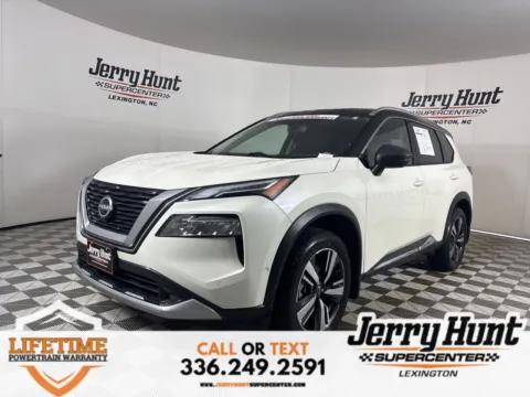 White 2023 Nissan Rogue Platinum for sale in Lexington, NC
