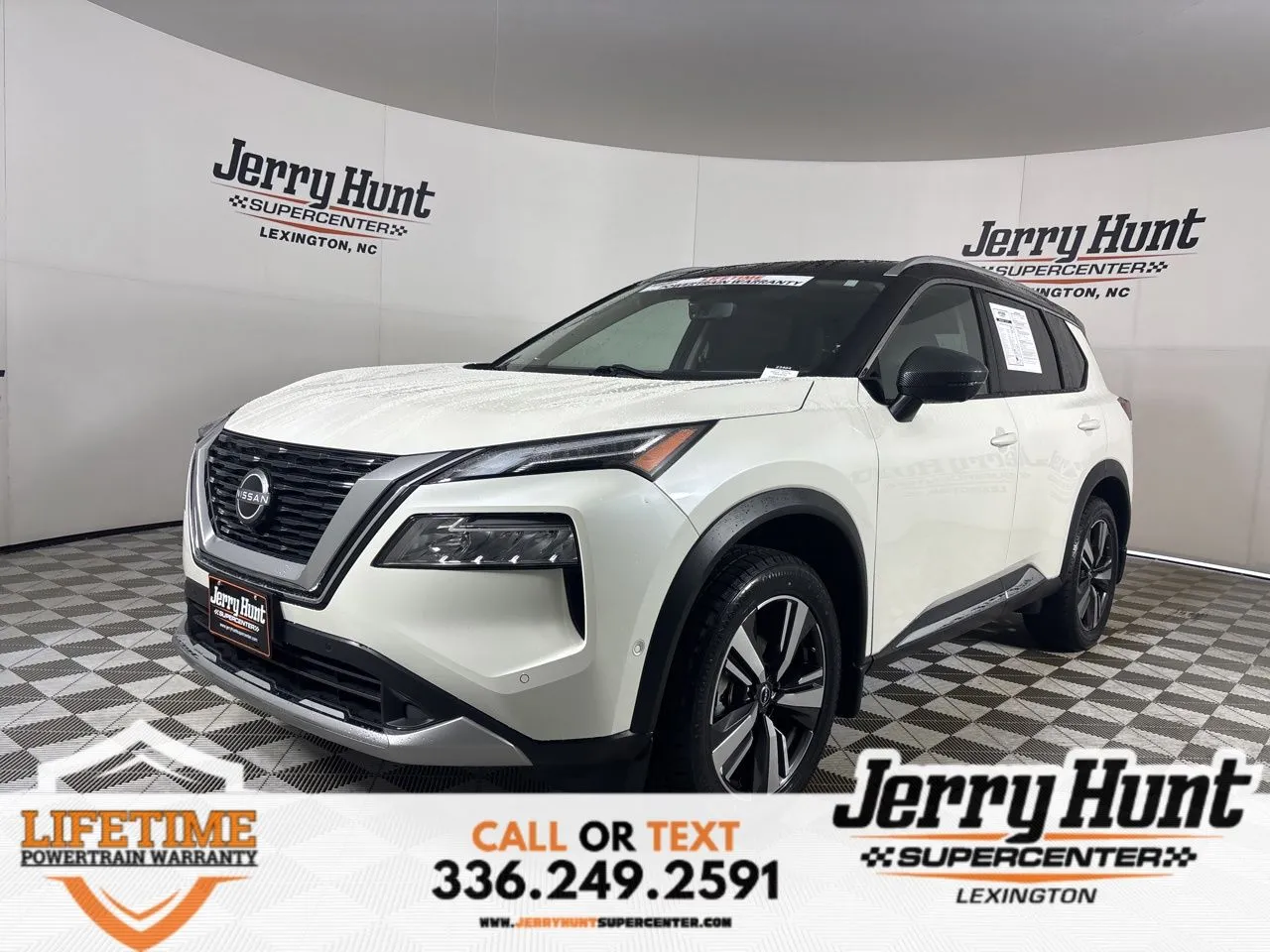 White 2023 Nissan Rogue Platinum for sale in Lexington, NC