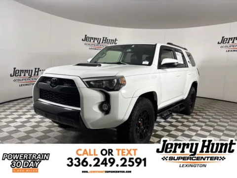 White 2019 Toyota 4Runner TRD Off-Road Premium for sale in Lexington, NC